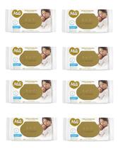 Kit 8 Toalha Umedecida Mili Love & Care 100 Unidades - Mili