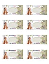 Kit 8 Toalha Umedecida Personalidade 50 Unidades - Eurofral