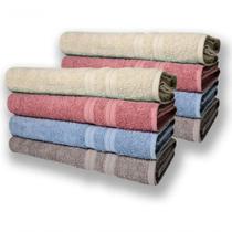 Kit 8 Toalhas De Banho Lisboa 430g/m 80x150cm Sortidos