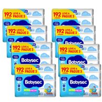Kit 8 Toalhas Umedecida Babysec Galinha Pintadinha Com 192 Unidades