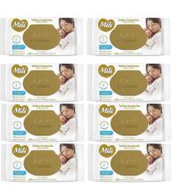 Kit 8 Toalhinha Umedecida Com Tampa Love&Care 100Unid - Mili
