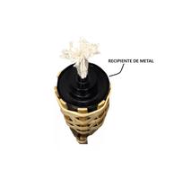 Kit 8 Tocha Bambu 100cm Lamparina Festa Tematica Decoração