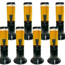 Kit 8 Torre De Chopp Cerveja 1,5L - Icechopp Torneira Gota