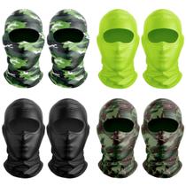 KIT 8 Touca Ninja Balaclava Máscara Motoboy Proteção Térmica Carnaval Policial Exército UV +50