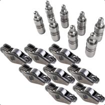 Kit 8 Tucho e Balancim Roletado Onix Prisma Celta Cobalt Palio Strada Punto Idea 1.0 1.4 1.8 8v