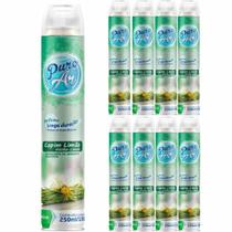 Kit 8 und Odorizador De Ambiente Puro Ar Capim Limão 250ml
