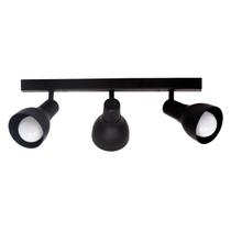 Kit 8 unidades de Trilho Eletrificado 3m E 36cm 24 Spots E27 LED Comum com Conector