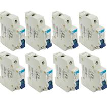 Kit 8 unidades - disjuntor unipolar weg din 16a mdw-c 1 polo Kit 8 unidades - disjuntor unipolar weg din 16a mdw-c 1 polo