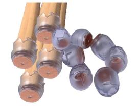 Kit 8 Unidades Proteção Silicone Feltro 22Mm - 26Mm Cadeira Kit 8 Unidades Proteção Silicone Feltro 22Mm - 26Mm Cadeira