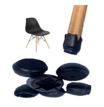 Kit 8 Unidades Proteção Silicone Feltro 22Mm - 26Mm Cadeira