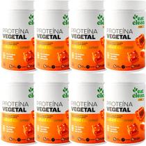 Kit 8 Vegan Protein Salted Caramel Eat Clean 600g - Proteína Vegana Kit 8 Vegan Protein Salted Caramel Eat Clean 600g - Proteína Vegana