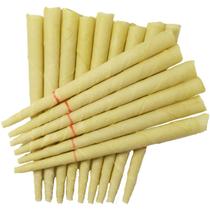 Kit 8 Velas Cone Chines-canudos Hopi-limpa Cera Ouvido Saúde