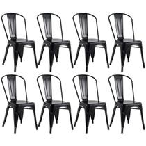 KIT - 8 x cadeiras Iron Tolix