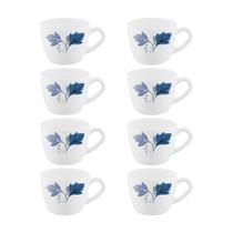 Kit 8 Xícaras de Chá Vidro Ageria Decorado Em Casa Tem 220ml Kit 8 Xícaras de Chá Vidro Ageria Decorado Em Casa Tem 220ml