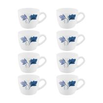 Kit 8 Xícaras de Chá Vidro Ageria Decorado Em Casa Tem 220ml Kit 8 Xícaras de Chá Vidro Ageria Decorado Em Casa Tem 220ml