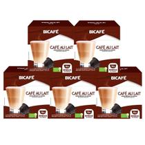 Kit 80 Cápsulas Compatíveis Dolce Gusto Café Au Lait Bicafé