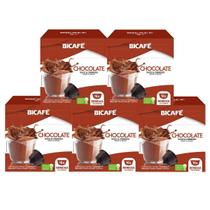 Kit 80 Cápsulas Compatíveis Dolce Gusto Chocolate Bicafé