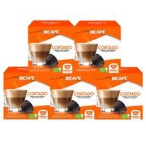 Kit 80 Cápsulas Compatíveis Dolce Gusto Cortado Bicafé Kit 80 Cápsulas Compatíveis Dolce Gusto Cortado Bicafé