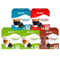 Kit 80 Cápsulas Compatíveis Dolce Gusto Delicioso Bicafé