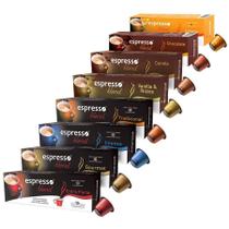 Kit 80 Cápsulas para Nespresso Espresso Blend - Cápsulas de Café em Vários Sabores Kit 80 Cápsulas para Nespresso Espresso Blend - Cápsulas de Café em Vários Sabores