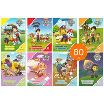 Kit 80 Livrinhos Patrulha Canina Lembrancinha Sacolinha de Aniversário Festa Escola Ciranda Cultural