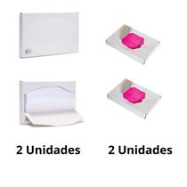 kit 80 Protetor Vaso e 50 Saco descarte Absorvente Feminino