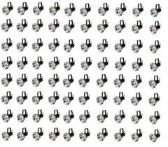 Kit 80 Spot Trilho Perfilado Eletro calha Par20 Bulbo OL5