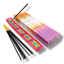 Kit 80 varetas + Incensário - Incenso Shankar Indiano Sol Kit 80 varetas + Incensário - Incenso Shankar Indiano Sol