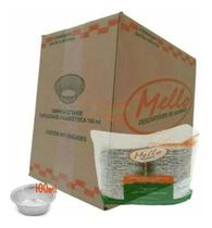 Kit 800un Forminhas Empada Grande Alumínio Empadinhas 100ml Kit 800un Forminhas Empada Grande Alumínio Empadinhas 100ml