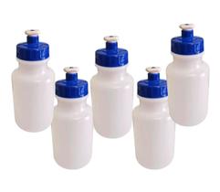 Kit 80un Garrafa Squeeze c/ tampa azul 300ml p/ evento festa