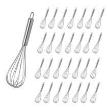 Kit 85 Fouet Batedor Ajustável Aço Inox Regulável Confeitaria Prata AB Mídia Kit 85 Fouet Batedor Ajustável Aço Inox Regulável Confeitaria Prata AB Mídia