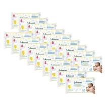 Kit 864 Toalhinhas Johnson's Baby Recém-Nascido sem Fragrância