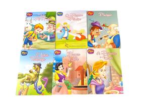 Kit 8Un Mini Livros Infantis Livrinho Histórias Famosas Kit 8Un Mini Livros Infantis Livrinho Histórias Famosas