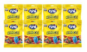 Kit 8x Bala Fini Gelatina Minhoca Brilho 90g - Cimed