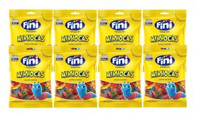 Kit 8x Bala Fini Gelatina Minhoca Brilho 90g - Cimed Kit 8x Bala Fini Gelatina Minhoca Brilho 90g - Cimed