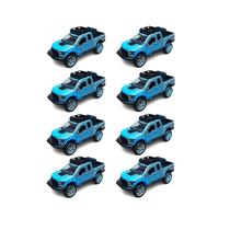 Kit 8x Brinquedo carrinho Camionete 4x4 propulsão - AP TOYS