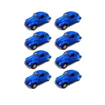 Kit 8x Brinquedo carrinho Fusca de propulsão - AP TOYS