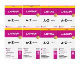 Kit 8x Lavitan A-Z Mulher 60 Comprimidos - Cimed