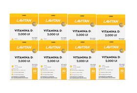 Kit 8x Lavitan Vitamina D 2.000UI C/30 Comprimidos - Cimed