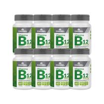 Kit 8x Max Vitamina B12 Metilcobalamina 60 Cps - CHAMEL