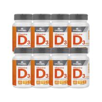 Kit 8x Max Vitamina D3 500mg 60 Cps - CHAMEL