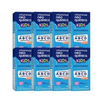 Kit 8x Multivitaminico Kids Liquido 240ml - Neo Química