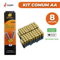 Kit 8x Pilhas AA Comum 1,5v RELINX SEGMA FBG Zinco e Carbono Envio em 24h Kit 8x Pilhas AA Comum 1,5v RELINX SEGMA FBG Zinco e Carbono Envio em 24h