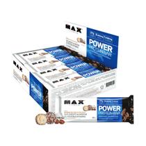 Kit 8x Power Protein Bar Max Titanium 90g Bombom de Avelã com Coco