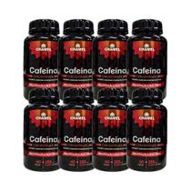 Kit 8x Vitamina Cafeína 200mg 60 Cápsulas - CHAMEL