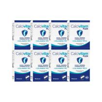 Kit 8x Vitamina Calcivitam Flex 60 cps - HERBAMED