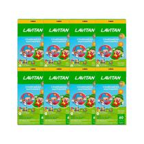 Kit 8x Vitamina Lavitan Kids Frutas 60 Mastigáveis - CIMED