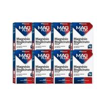Kit 8x Vitamina Magnésio Bisglicinato 60 cps - HERBAMED