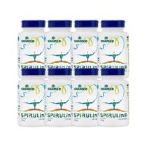 Kit 8x Vitamina Spirulina 550mg 100 Cps - CHAMEL Kit 8x Vitamina Spirulina 550mg 100 Cps - CHAMEL
