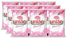 kit 9 Açúcar de Confeiteiro Glaçúcar UNIÃO Pacote 500g kit 9 Açúcar de Confeiteiro Glaçúcar UNIÃO Pacote 500g